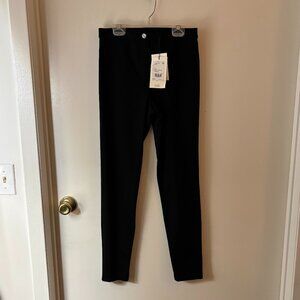 Theory for Good: Skinny Fit Black Compact Jersey Knit Pants wiwth Tags size 2